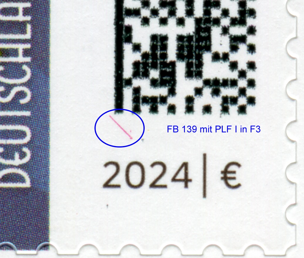 FB 139 ** mit PLF 1 in F3, Produkt Nr. 1523 08503  Druck  Bagel