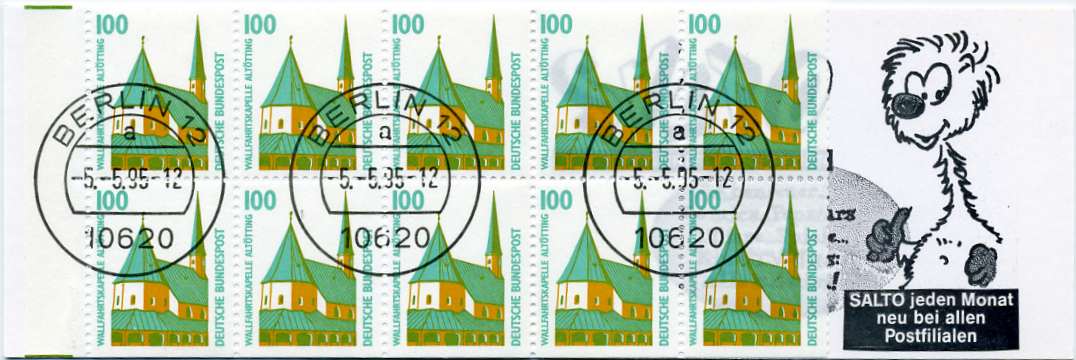 MH 32 A 50mm, Ersttagstempel Berlin