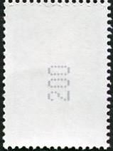 0,05€, Mi.Nr.3296 **  200er Rolle RA 1, Nr Typ 1