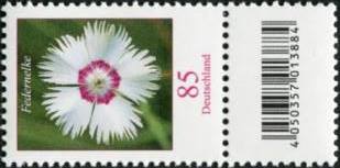 0,85€, Mi.Nr.3116 **  500er Rolle SZ1 mit 1 stelliger Nr. ungerade, EAN Code A