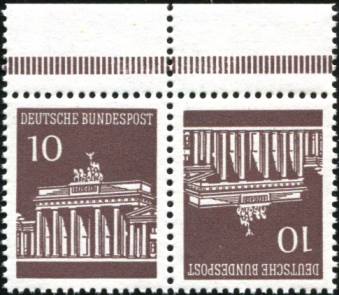 Bund ZDR K7.1 ** Oberrand, Abstand Markendruck zur Strl 4mm